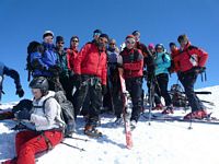 Gruppenbild auf dem Breithorn